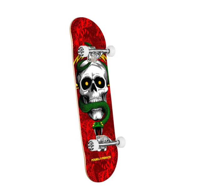 Powell Peralta Skull & Snake Birch Complete Skateboard - Red 7.75x31.08