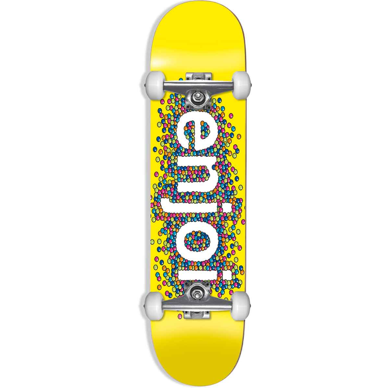 Enjoi Candy Coated 1st Push Complete Skateboard - Yellow 7.75x31.25