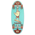 Blockhead Surfin¡¯ Bird Strip Mall Surfer Premium Complete Skateboard Kit - Blue 11x29