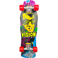 Vision Psycho Stick Mini Cruiser Complete - Blue 8x28.75