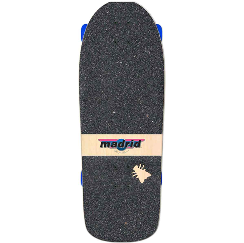 Madrid Claus Grabke Retro Re-Issue Complete Skateboard - 10.75x30.5 Black