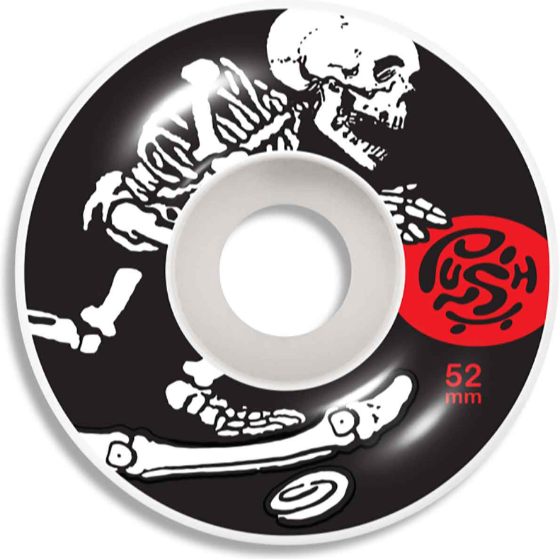 Push Skeleton Push 1st Push Complete Skateboard - Red 8x31.6
